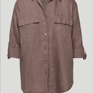 Aritzia Babaton Utility Button-Up